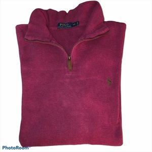 Polo by Ralph Lauren Estate-Rib 1/4 zip pull over